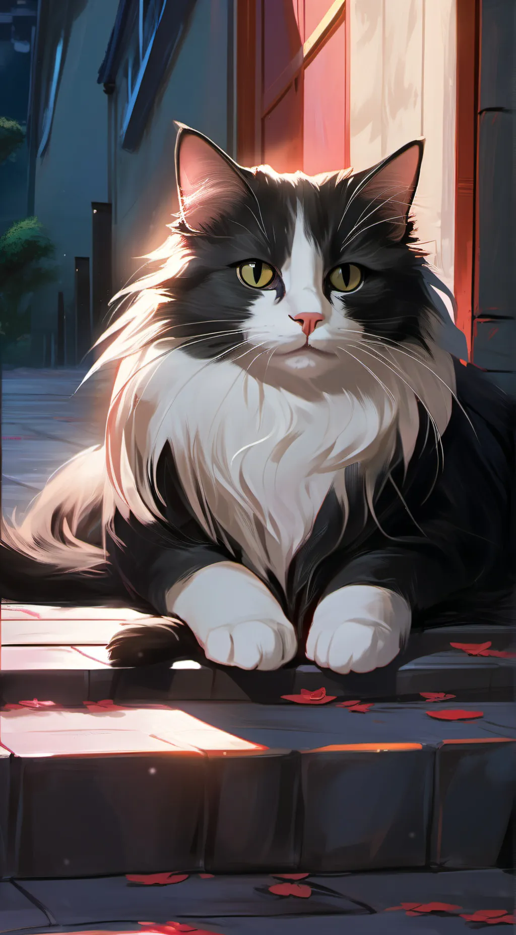 ai character: Oreo background