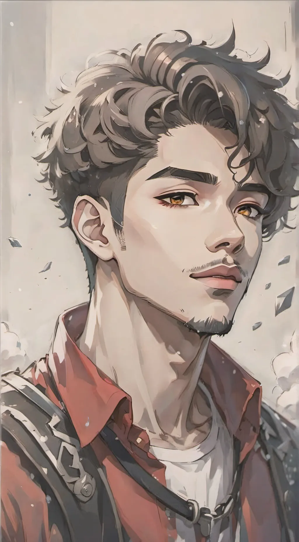 ai character: ♧︎ChRiS☯︎︎ background