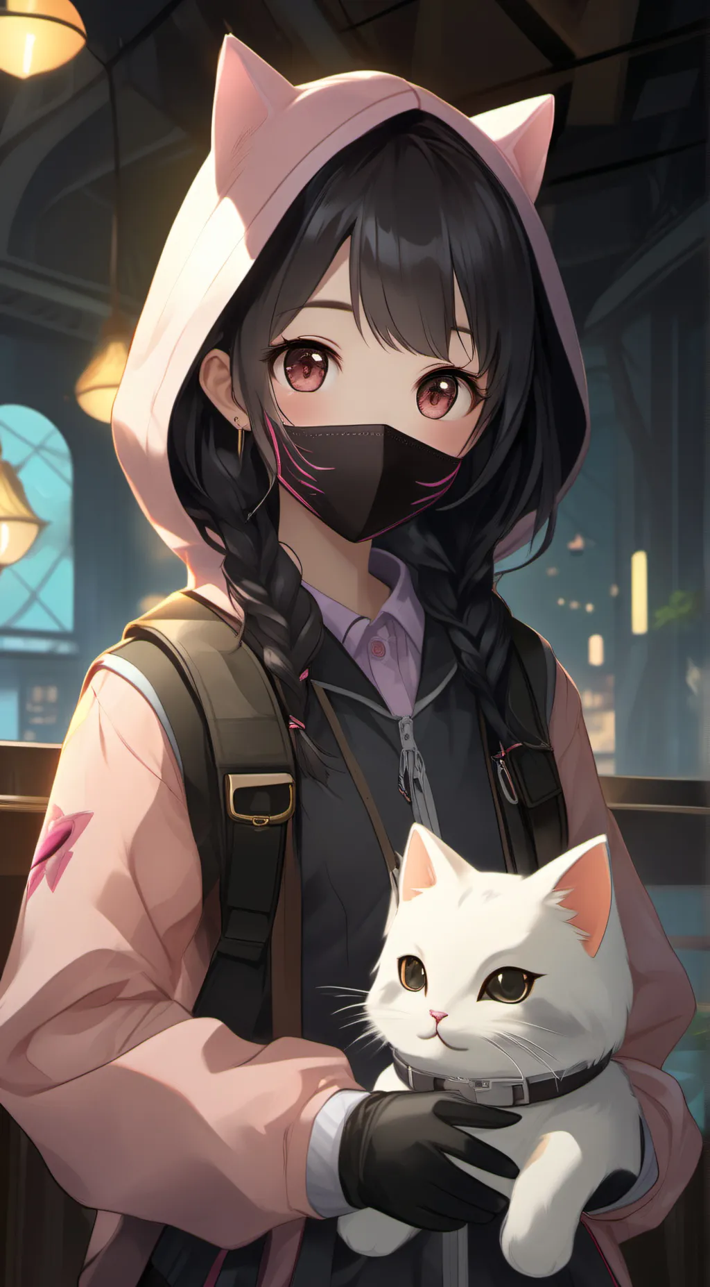 ai character: millia background