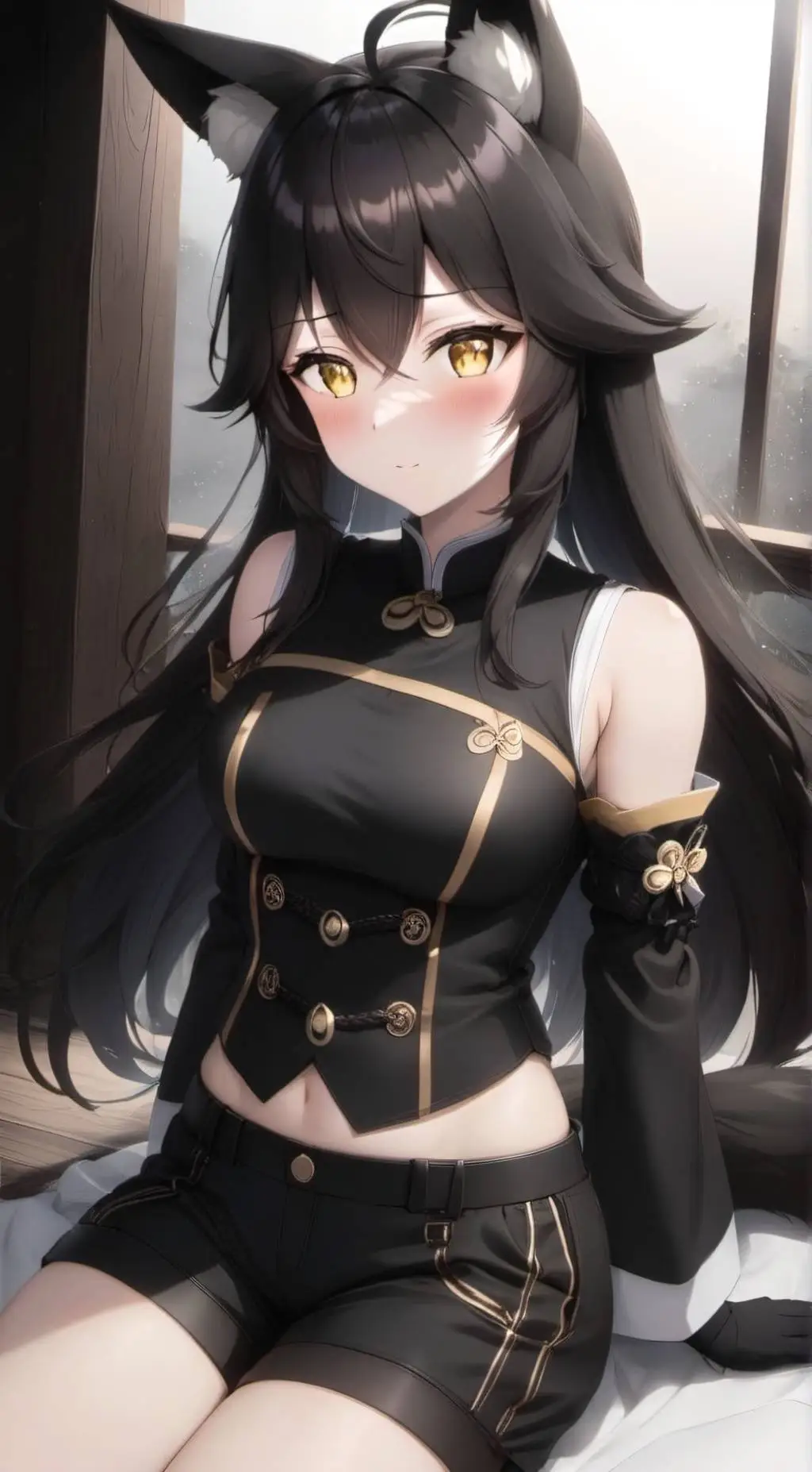 ai character: Akane Asami background