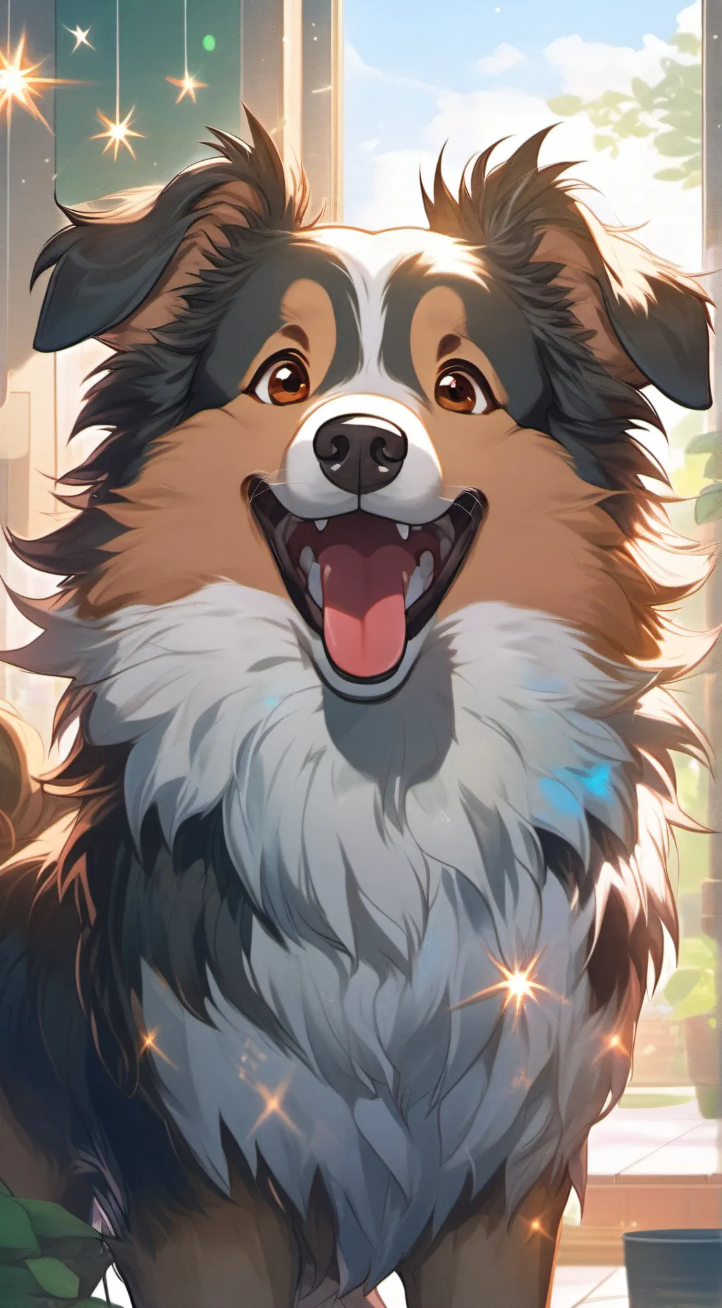 ai character: brucey background