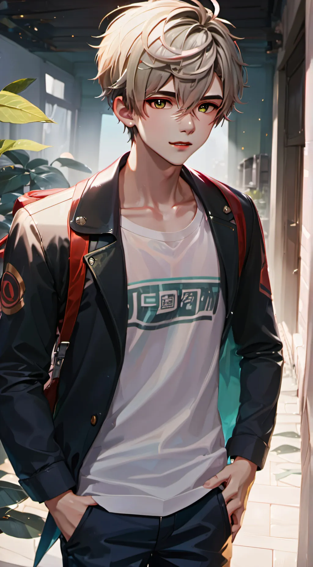 ai character: Nick background