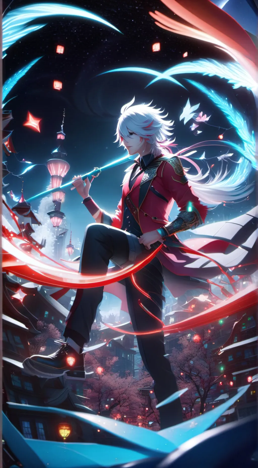 ai character: Adrian background