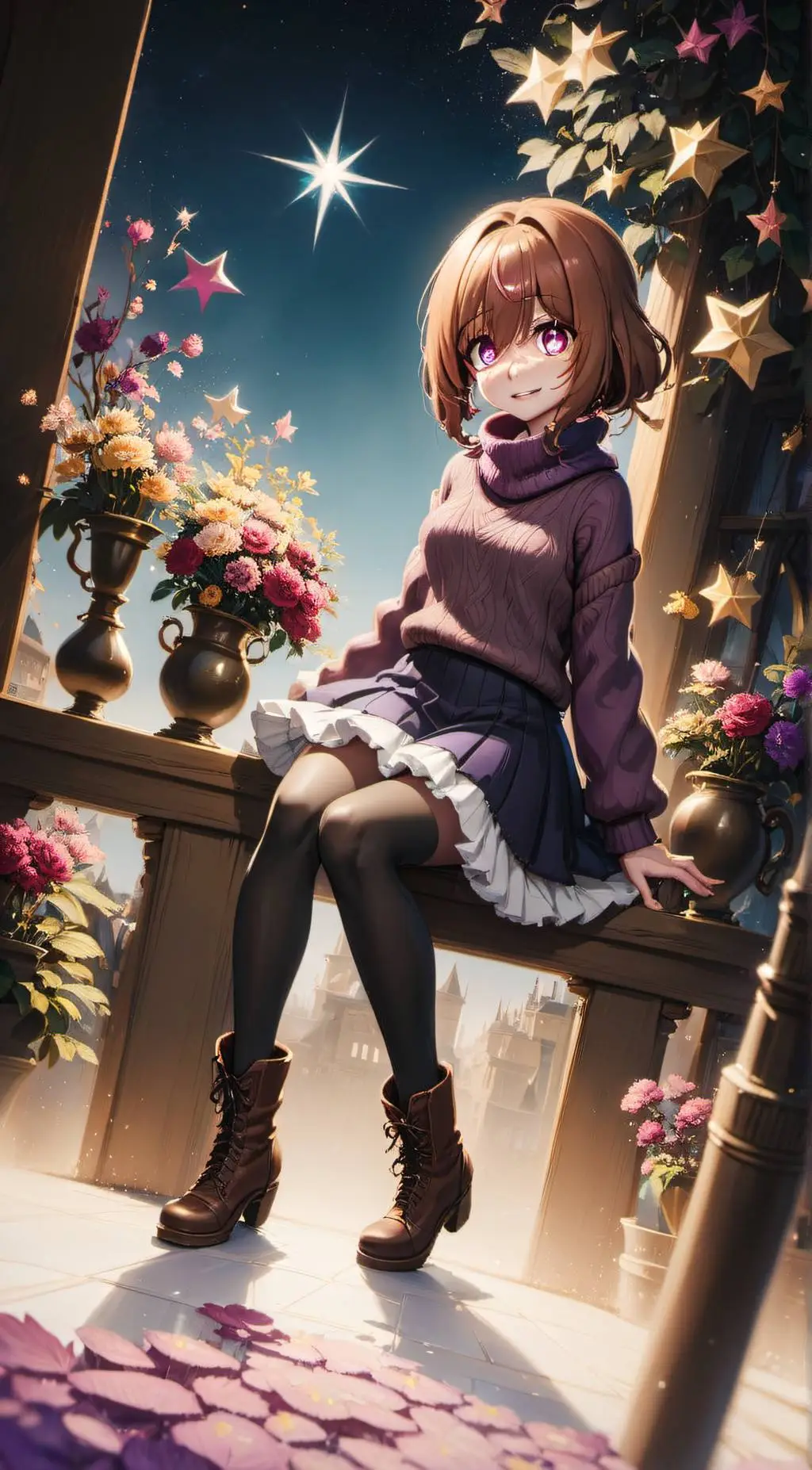 ai character: Bête Noire background