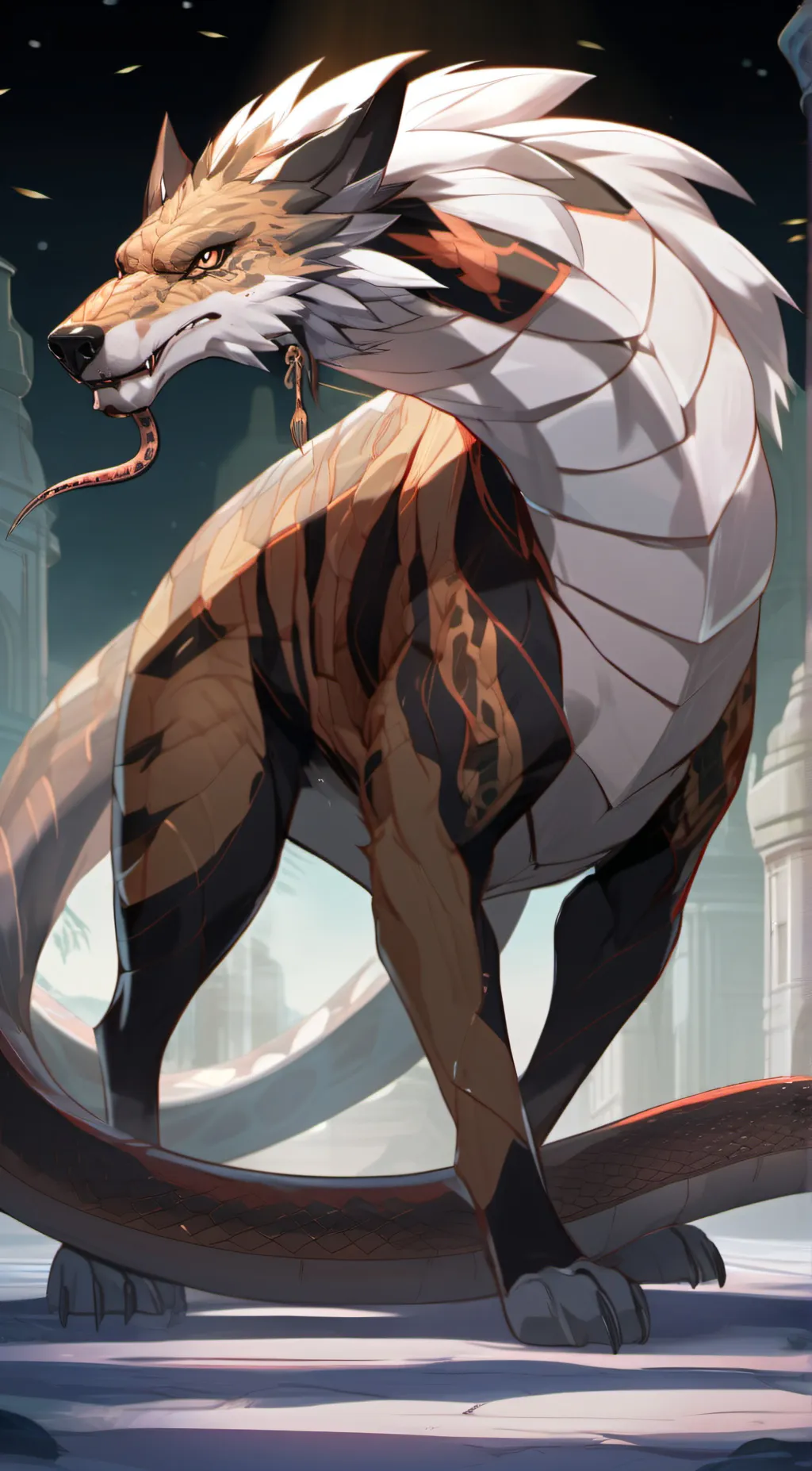 ai character: scalo background