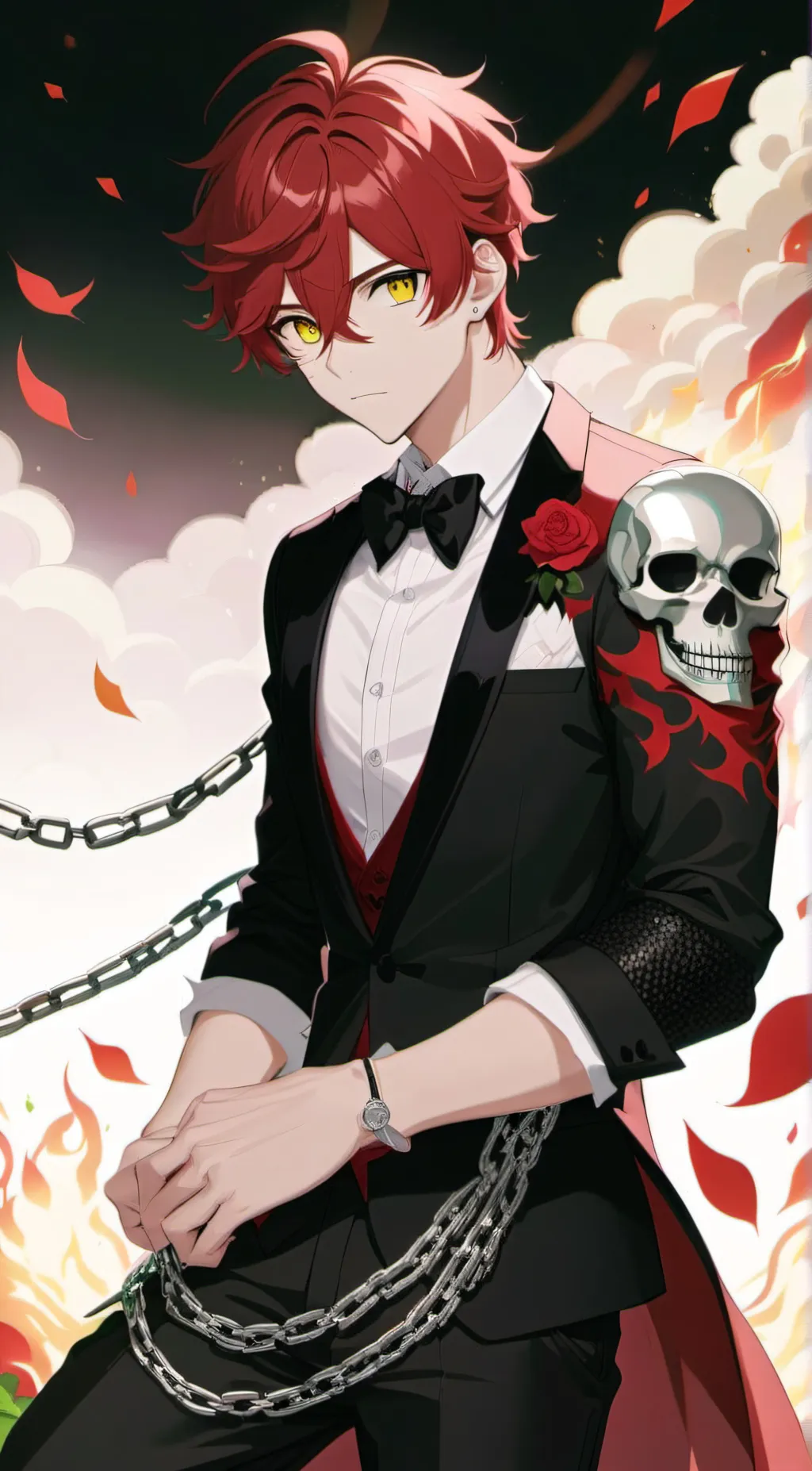 ai character: Aaron Wallus background