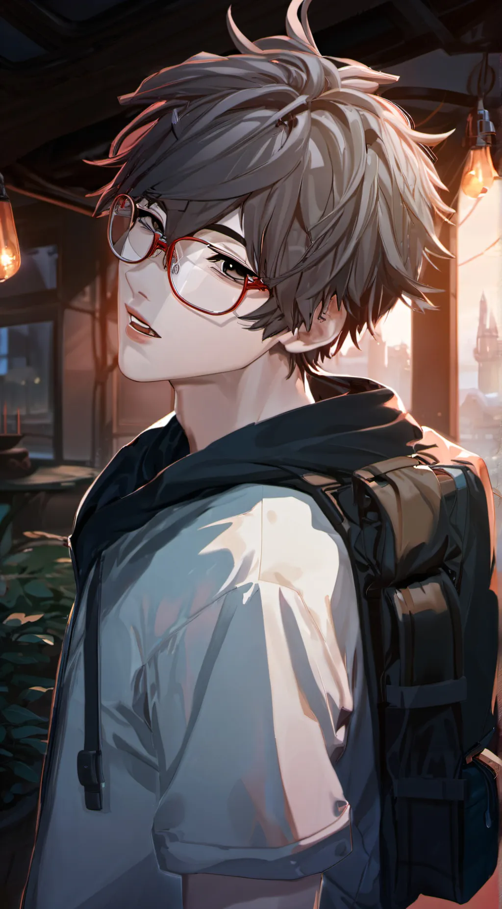 ai character: Alex background