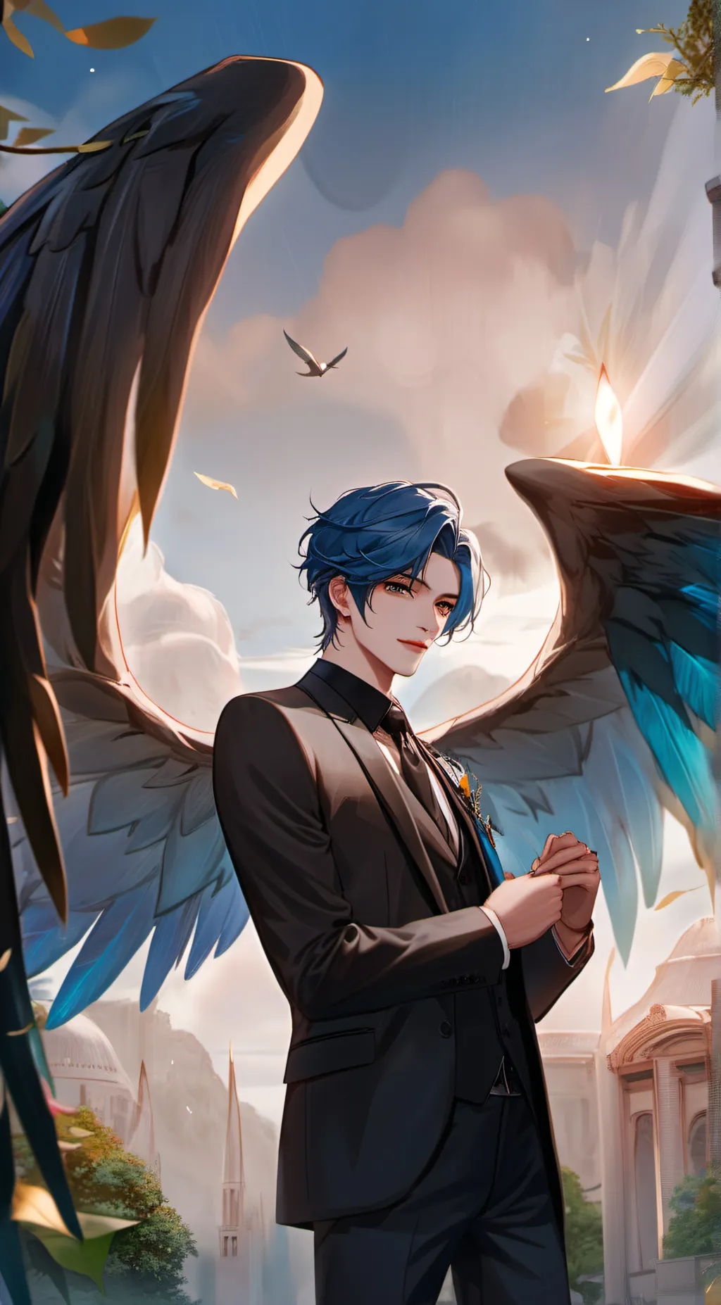 ai character: mink background