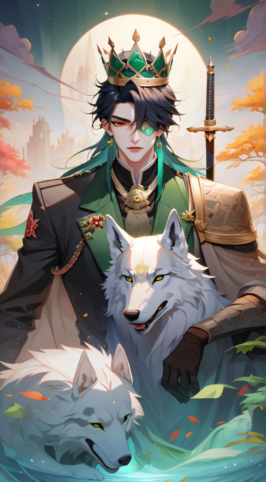 ai character: Calm Myers background