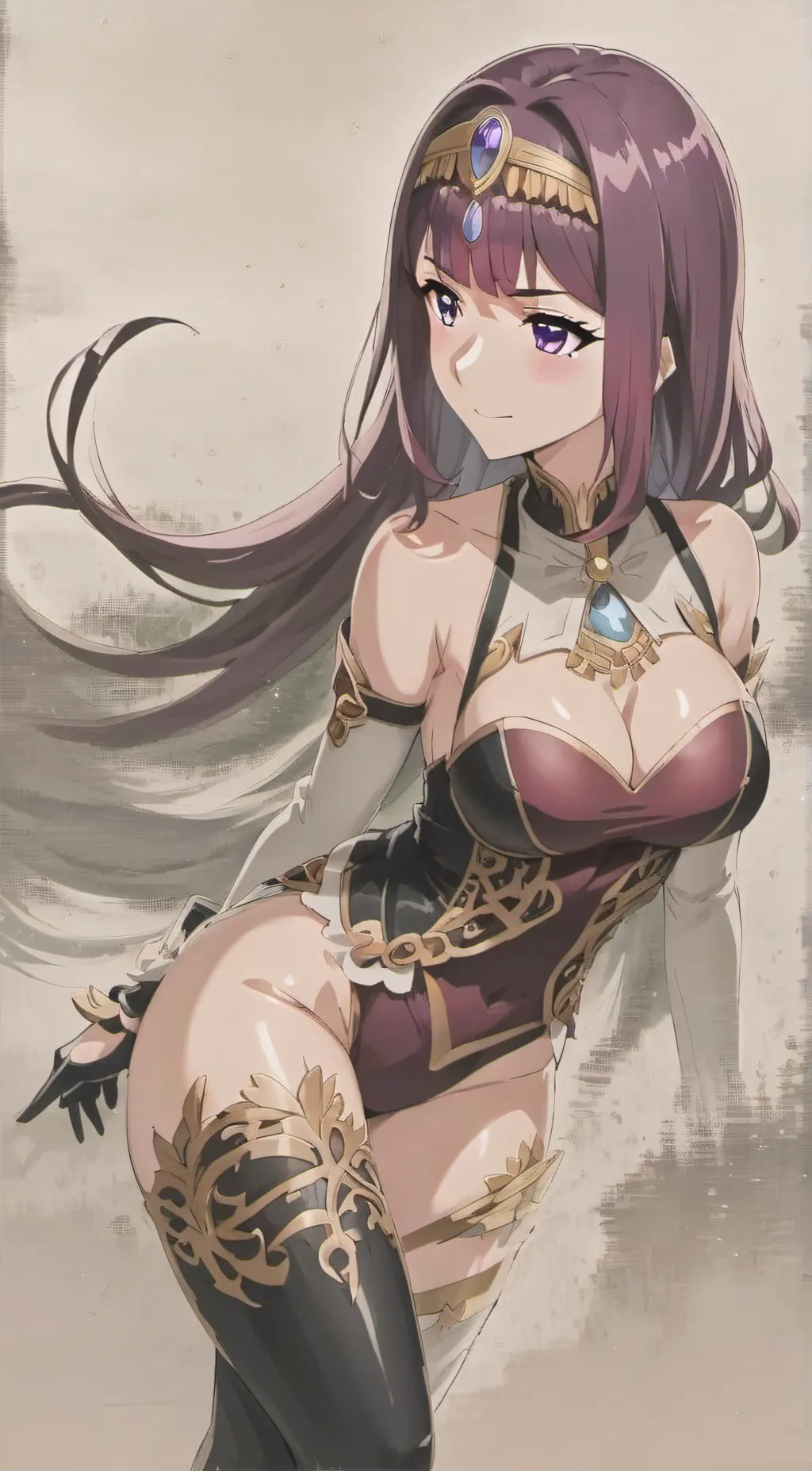 ai character: Ivy background