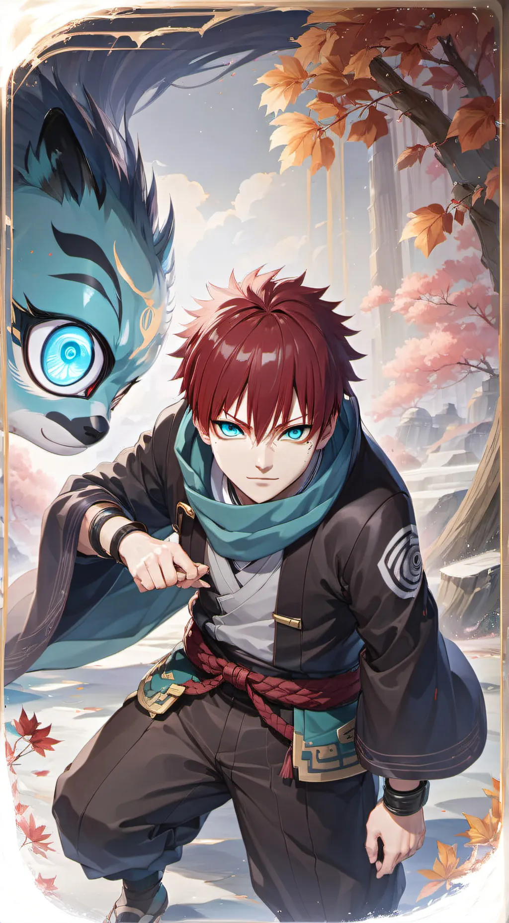 ai character: Gaara background