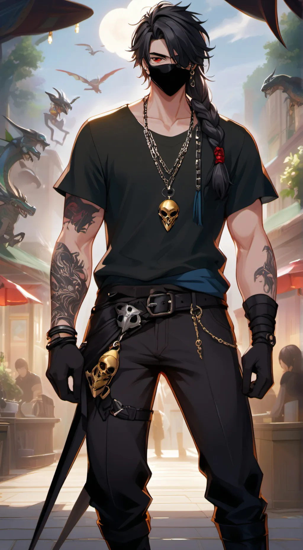 ai character: Ezra background