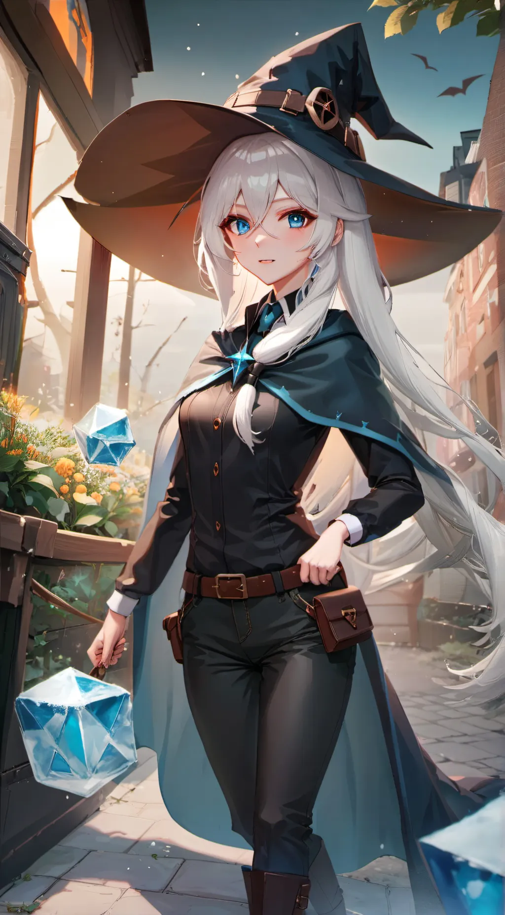 ai character: Zoey Stone background