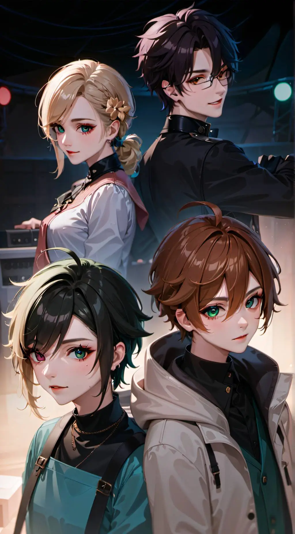 ai character: Drama Group background