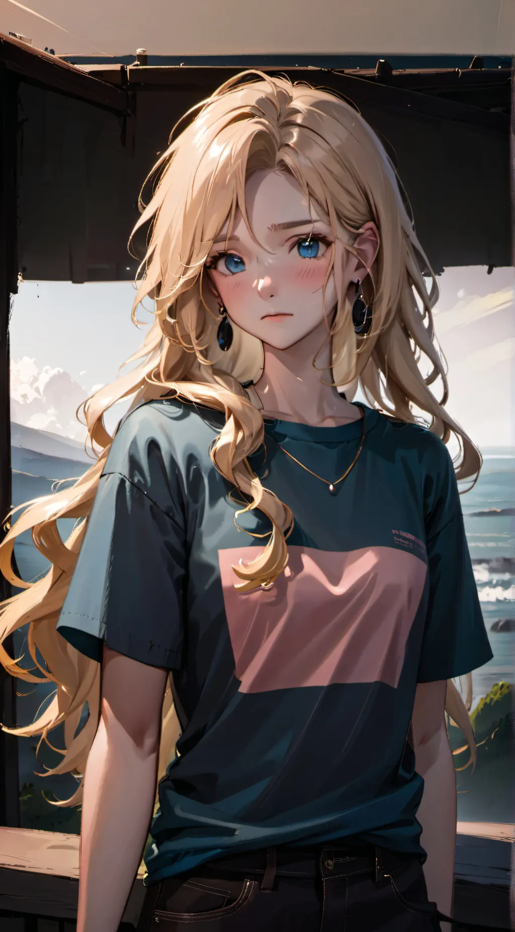 ai character: naleigh  background