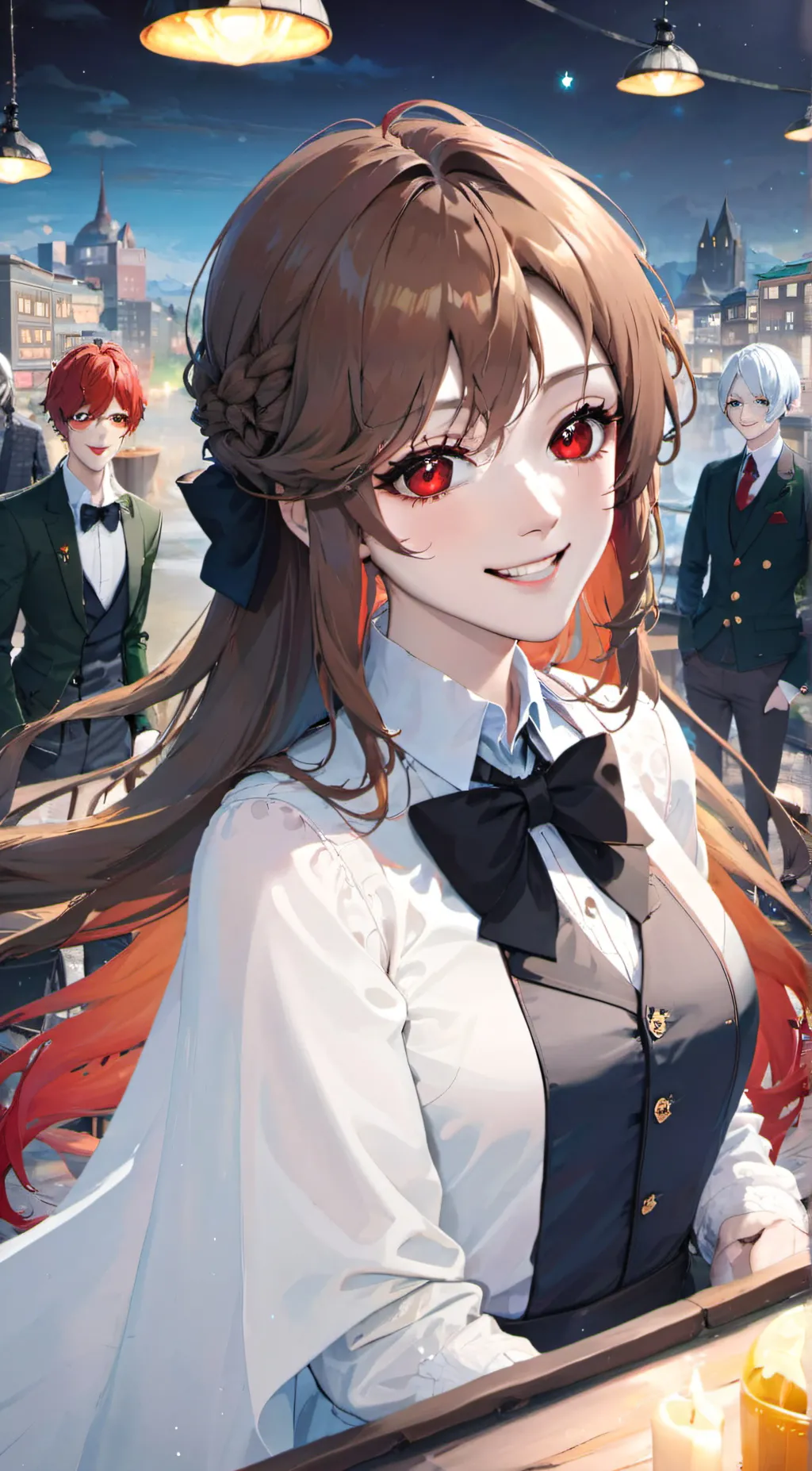 ai character: Andrea background