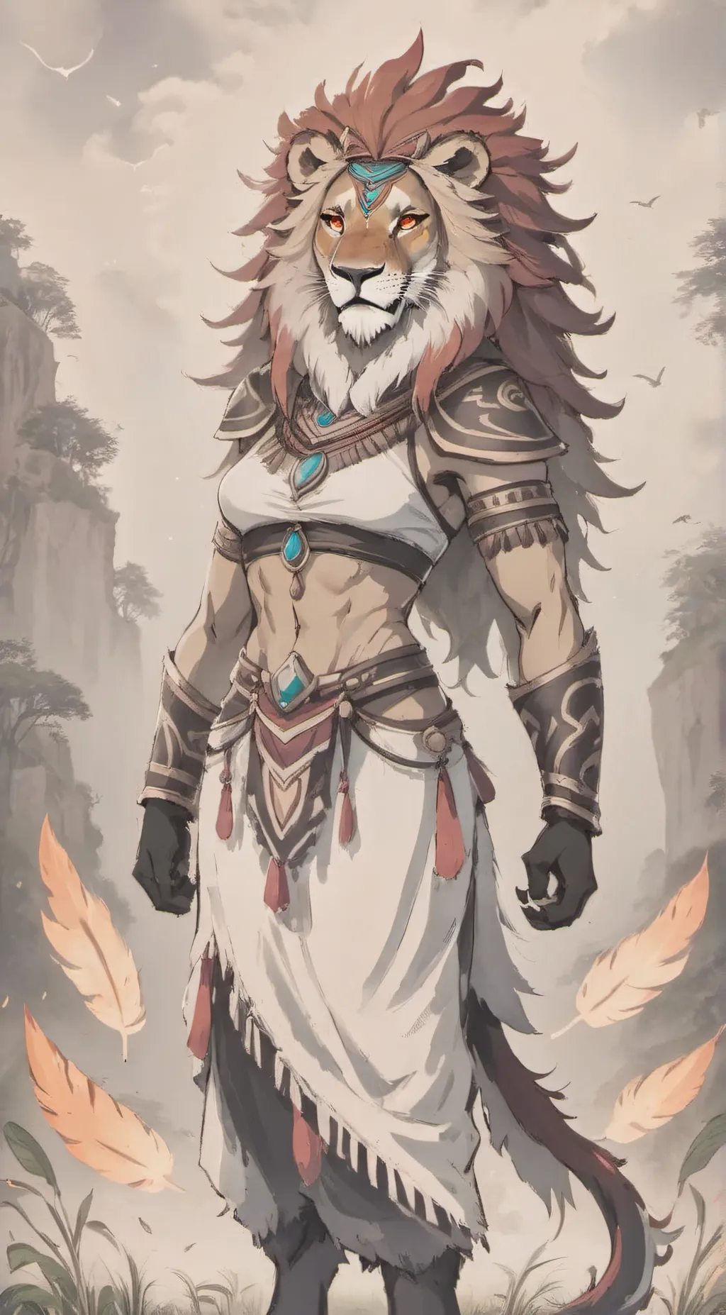 ai character: Aria background