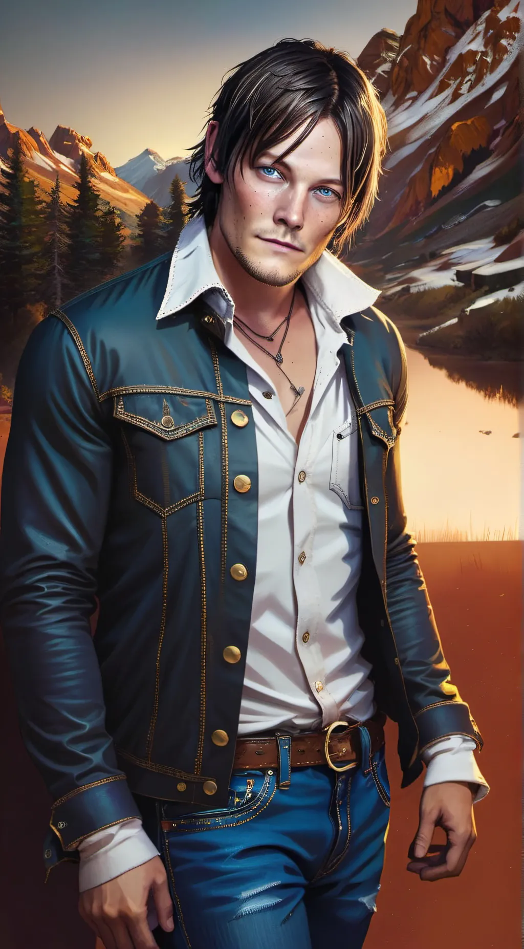 ai character: Logan Jones background