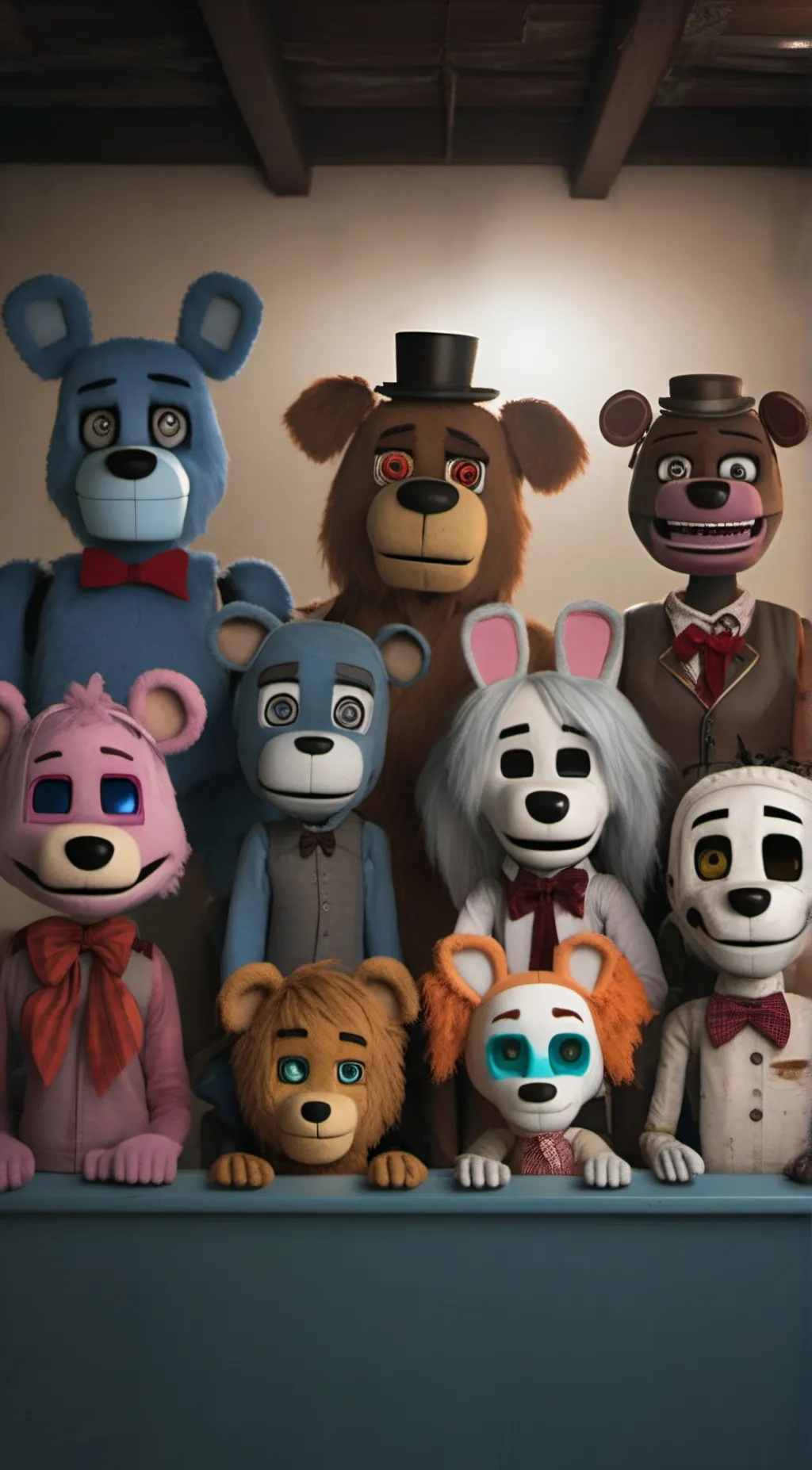 ai character: fnaf realy sus background