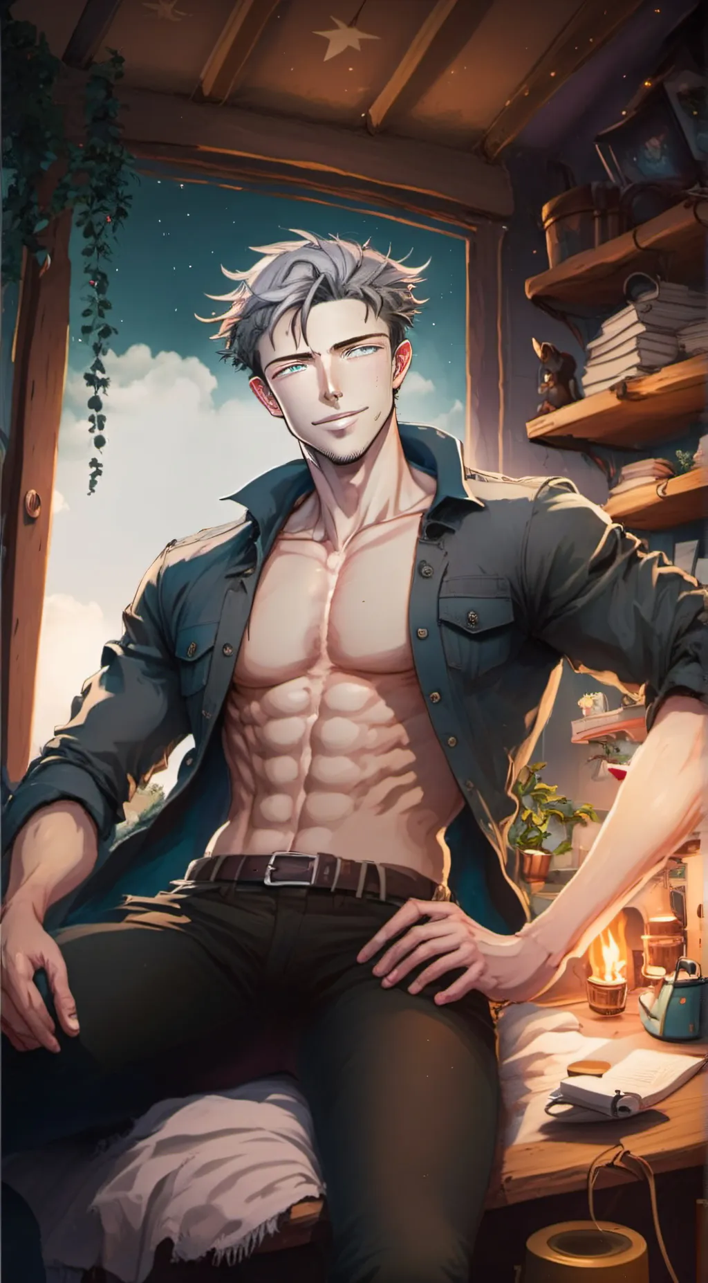 ai character: carl background