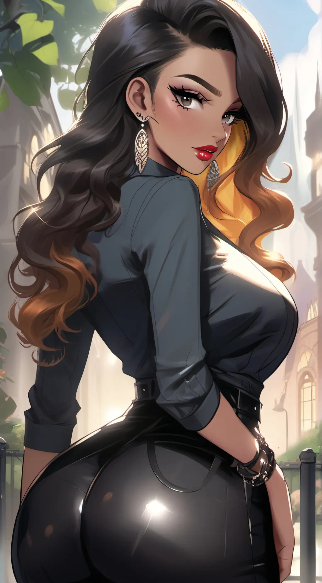 ai character: Kayla background