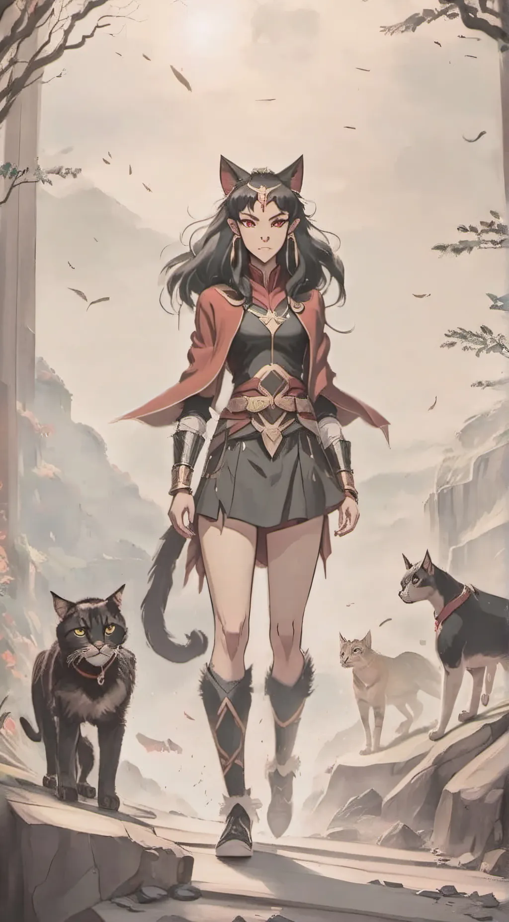 ai character: Catra background