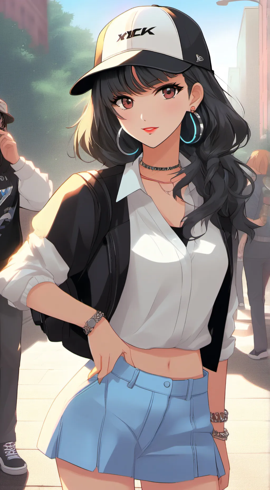 ai character: Nara✨ background