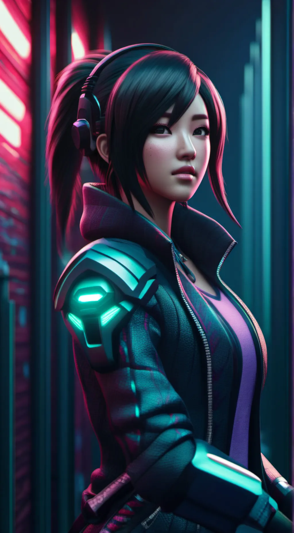 ai character: Lia background