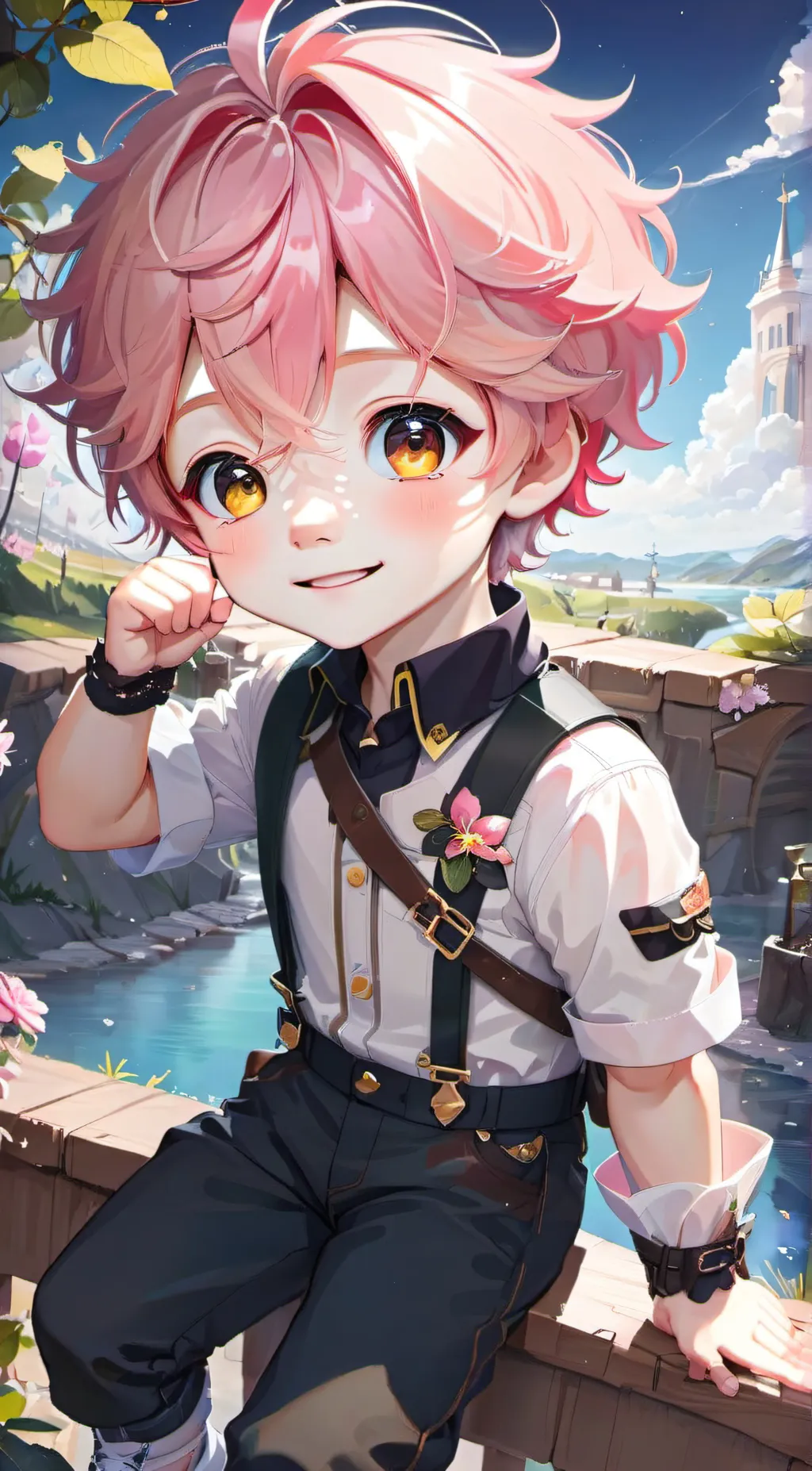 ai character: ◆nolan◆ background