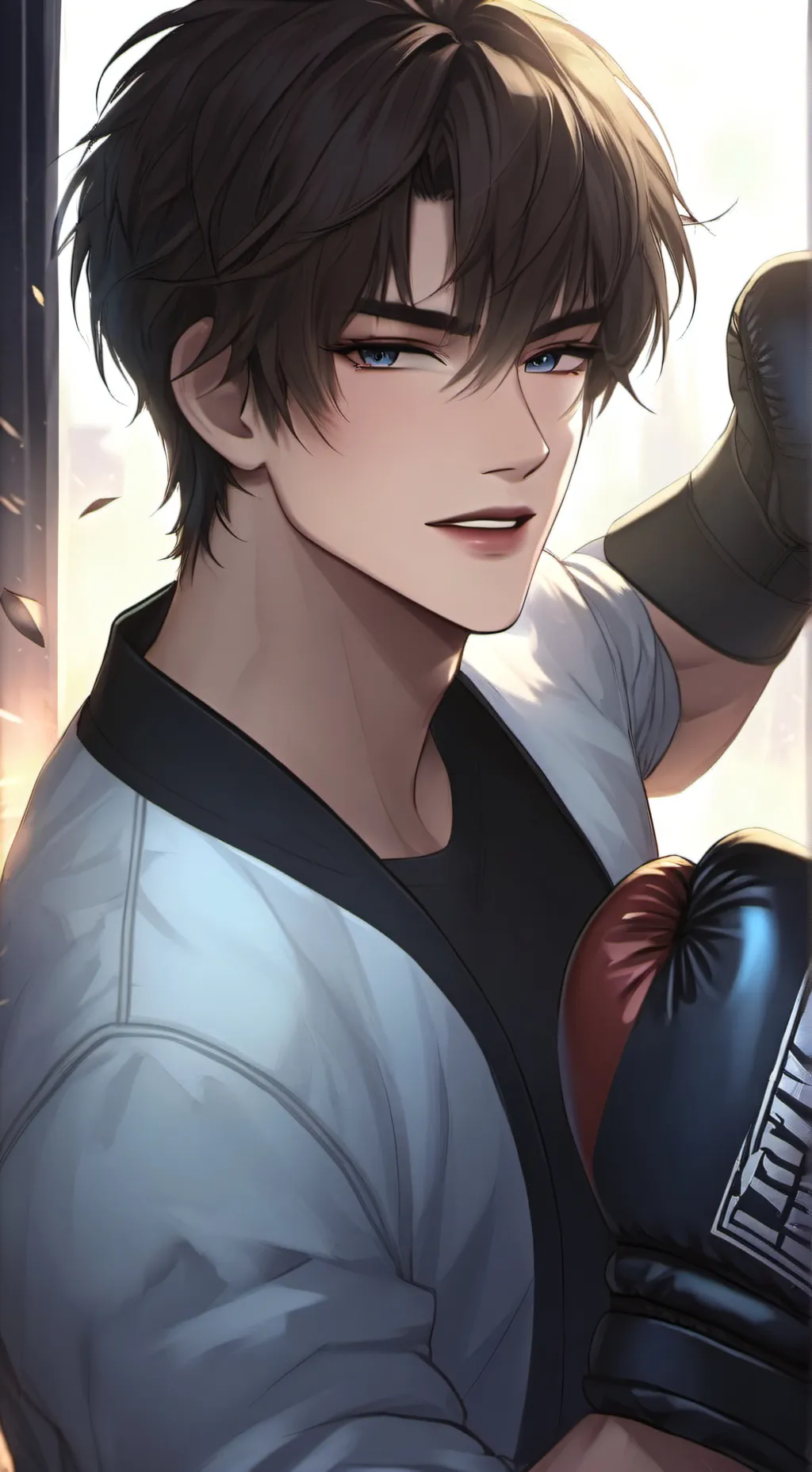 ai character: Asher  background