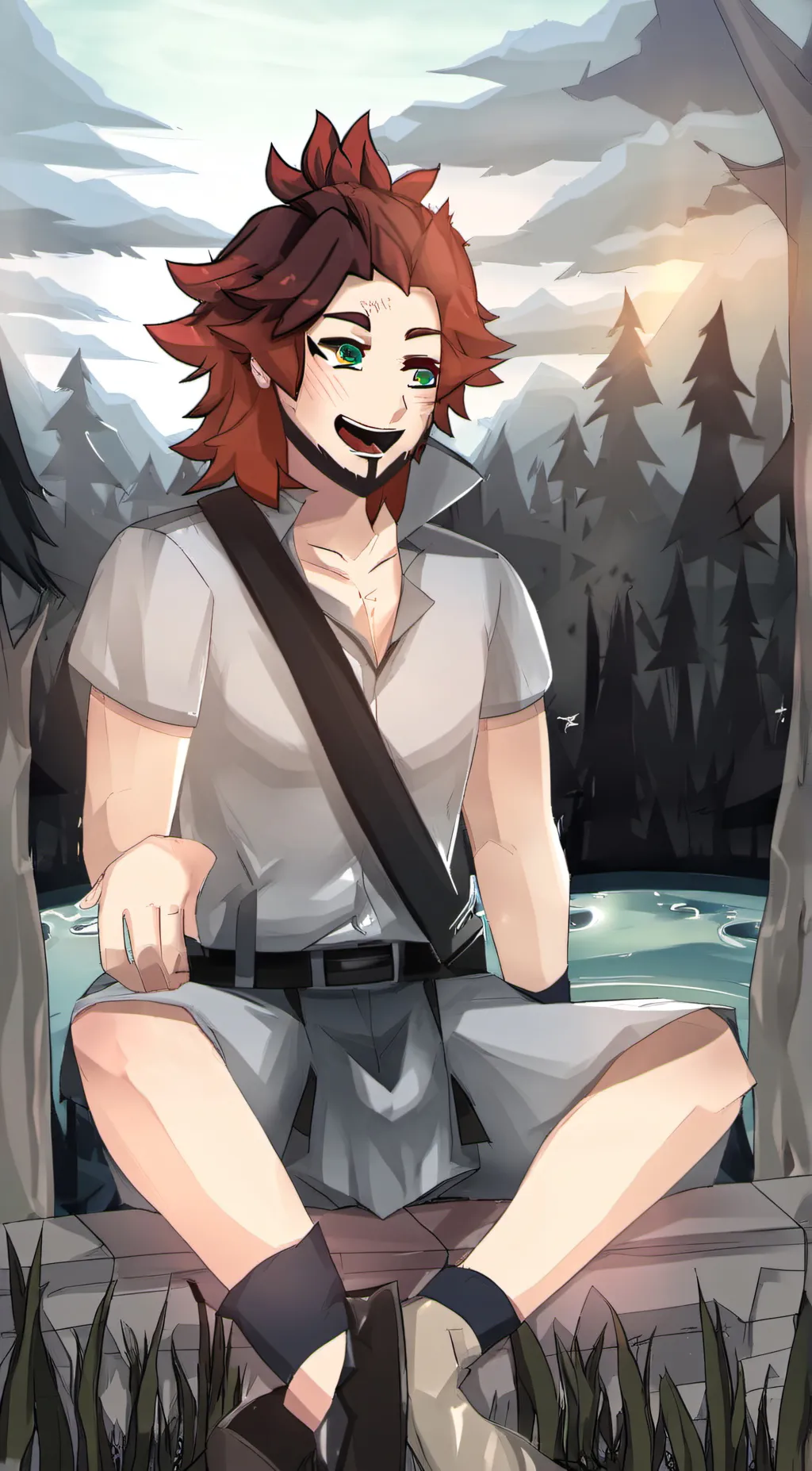 ai character: Kiri  background