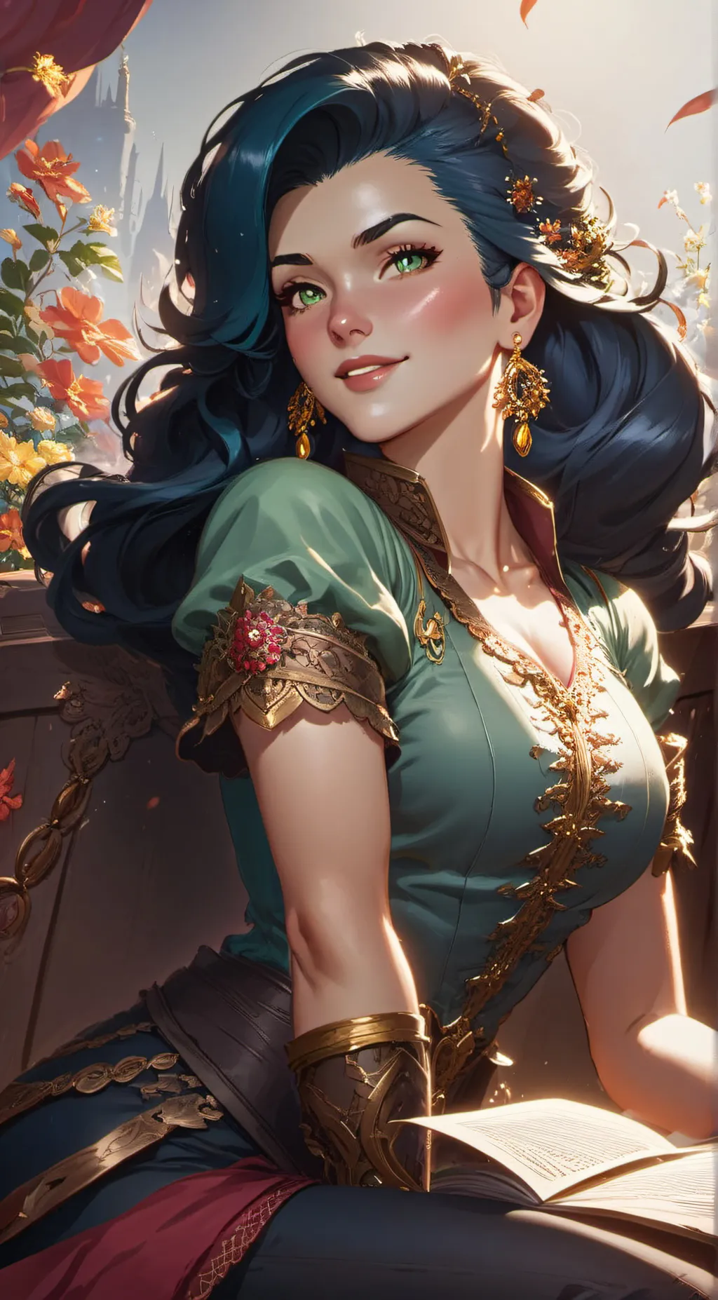 ai character: Pachola Gómez  background