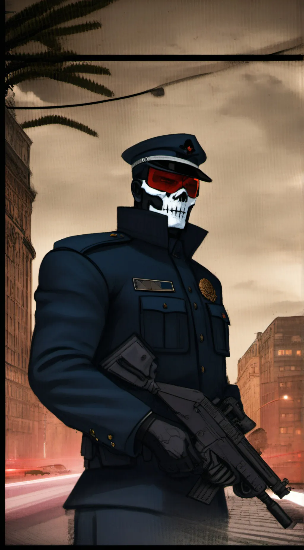 ai character: Brommandant background