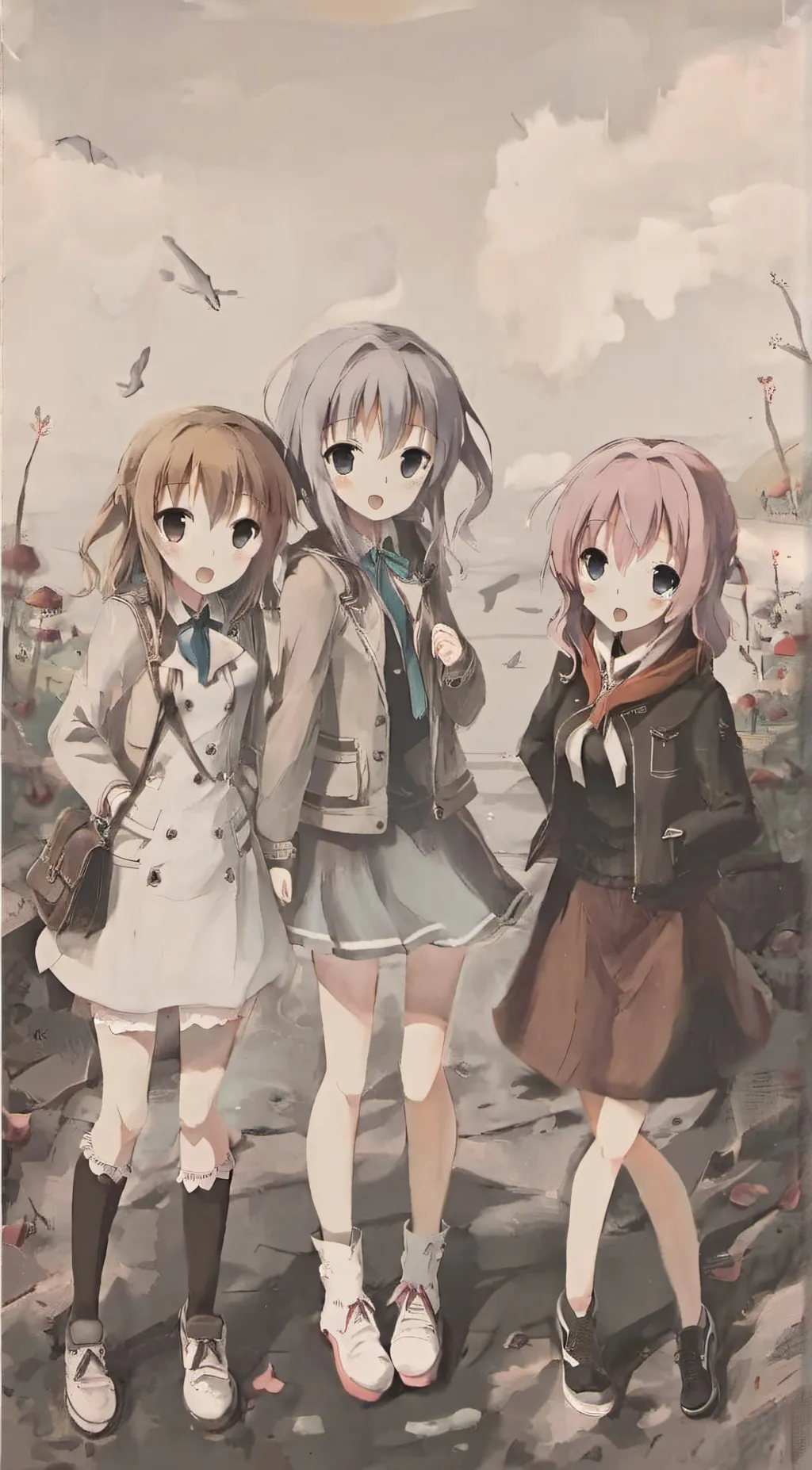 ai character: Yuri & RinRin & Ai background