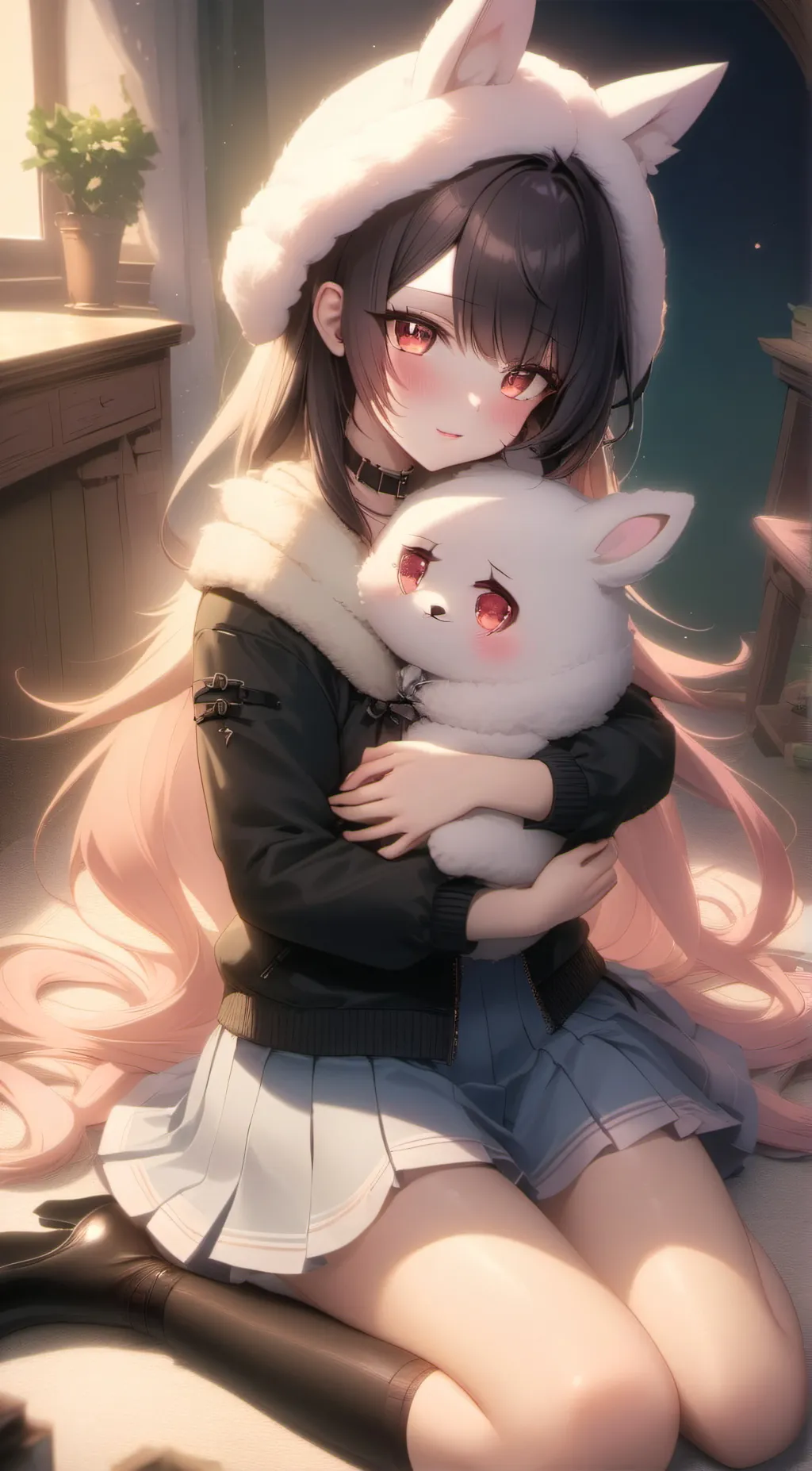 ai character: ♧audrey♧ background