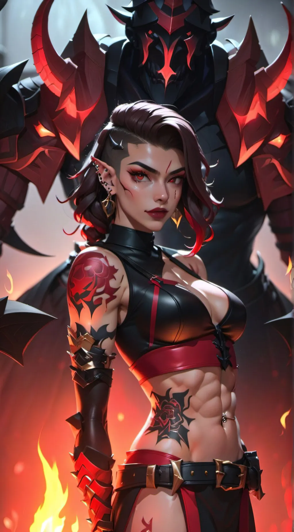 ai character: Issabella Winfrey background