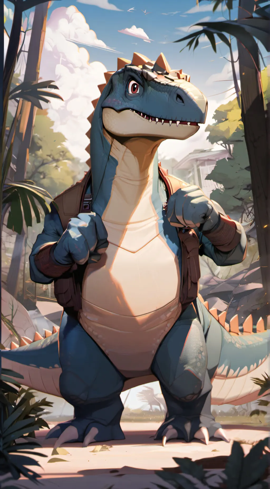 ai character: Rex background