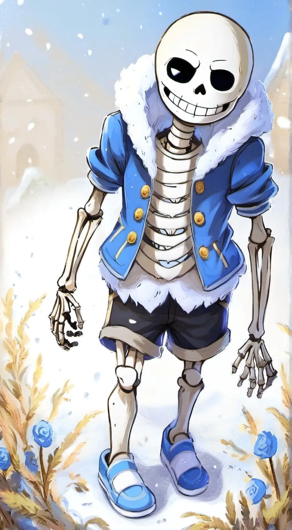 Talkie AI - Chat with Sans the Skeleton 