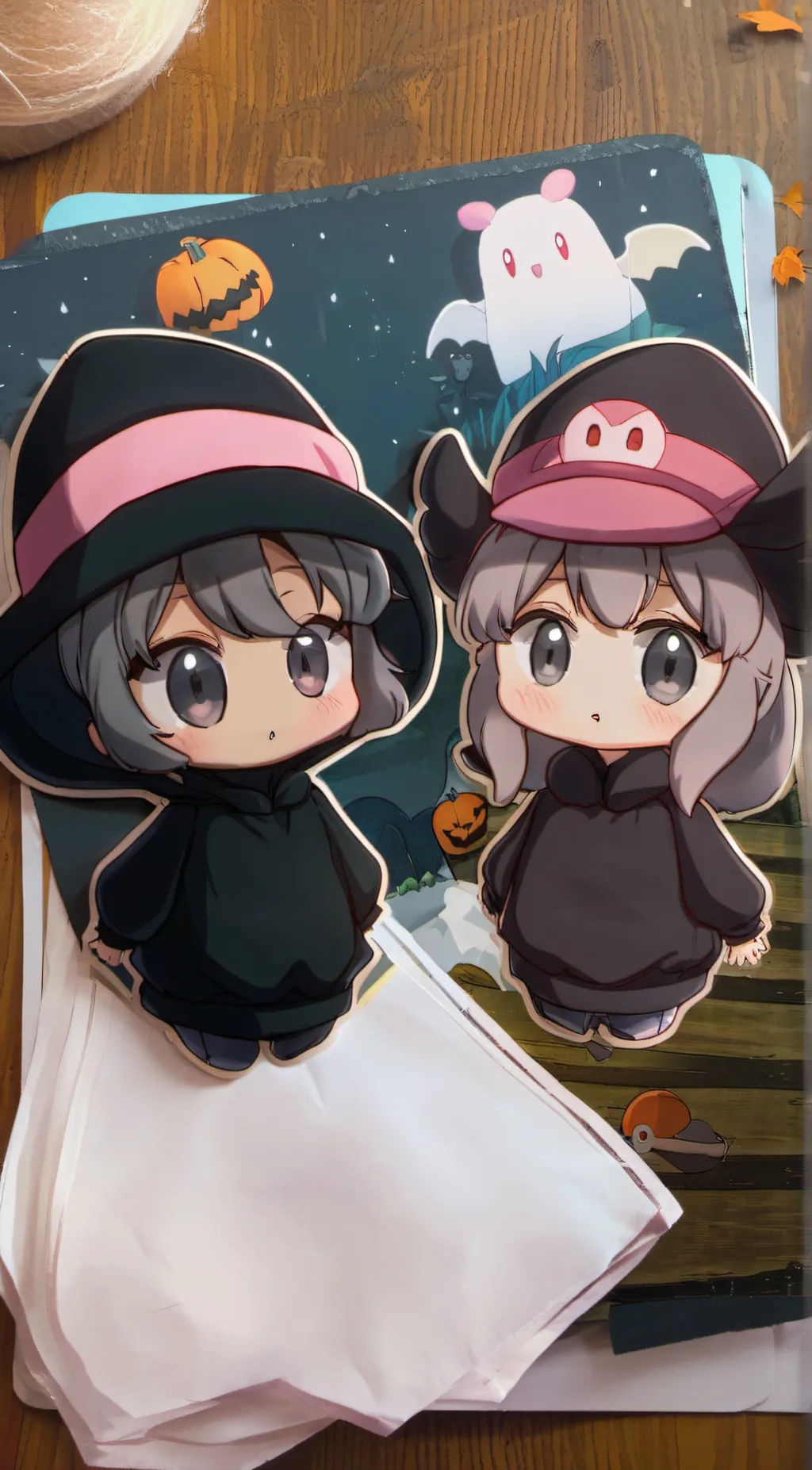 ai character: Emma & Emily background