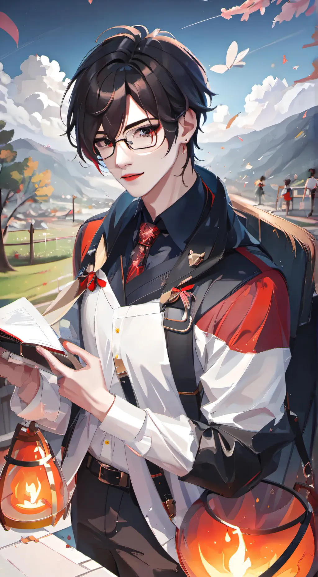 ai character: Ethan background