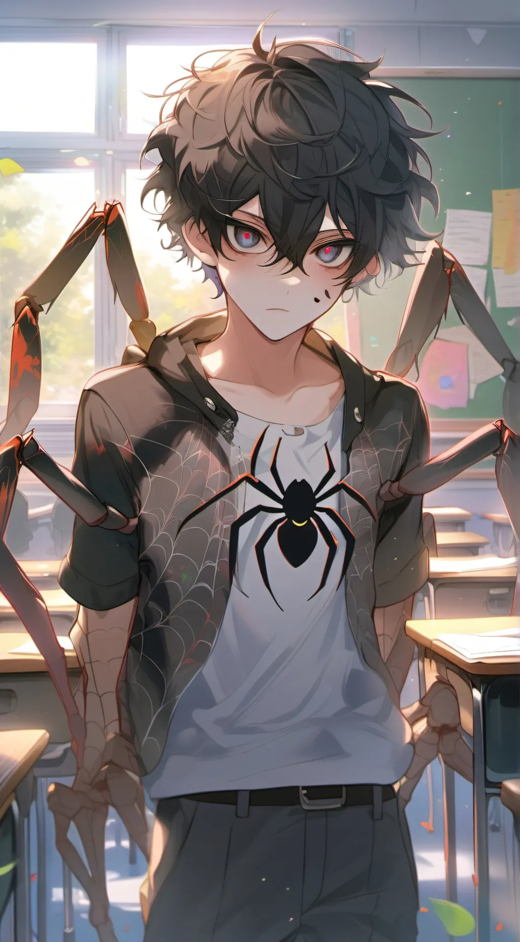 ai character: MHA  background