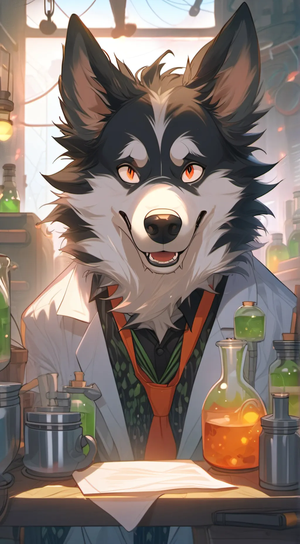 ai character: scientist background