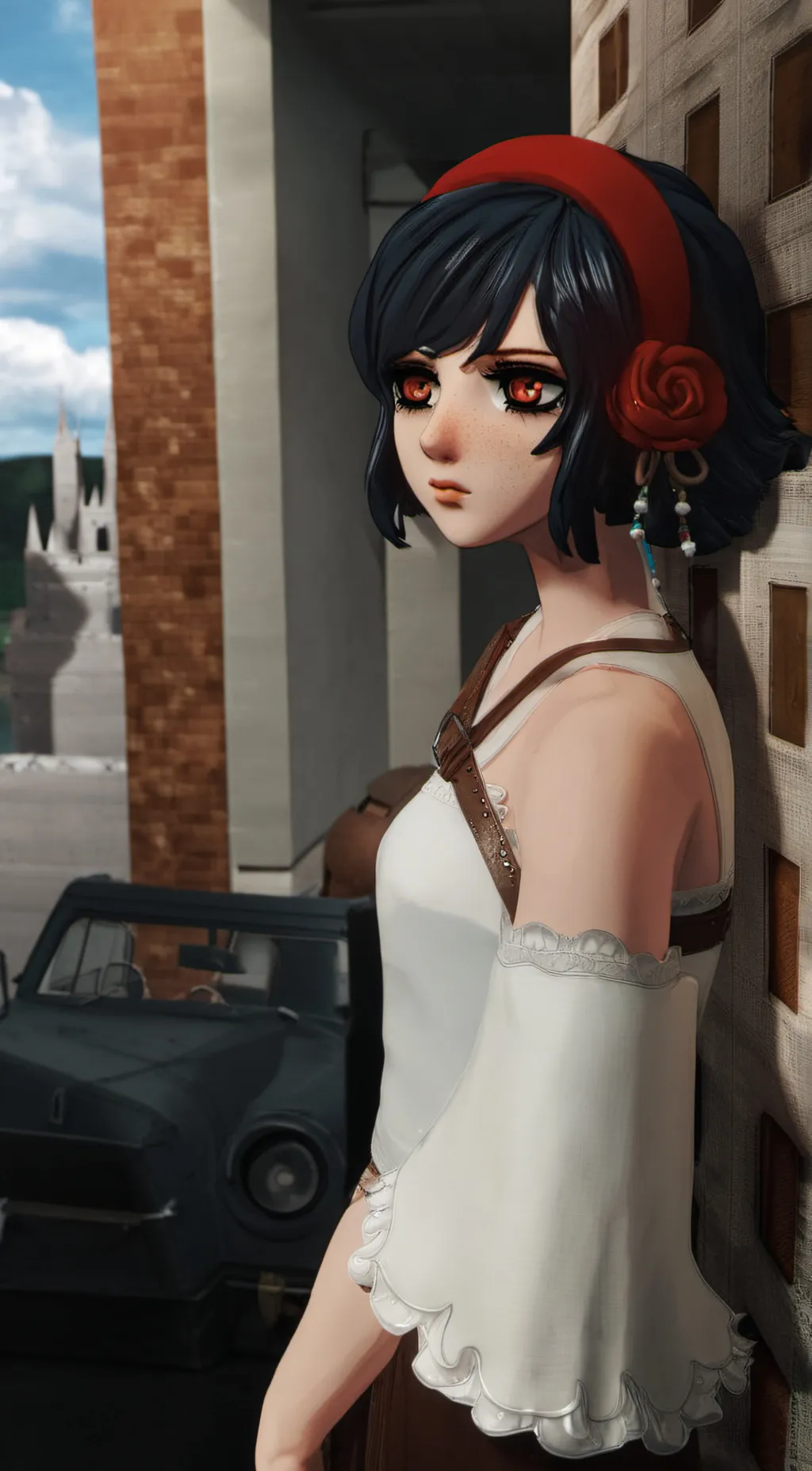 ai character: Ruby background