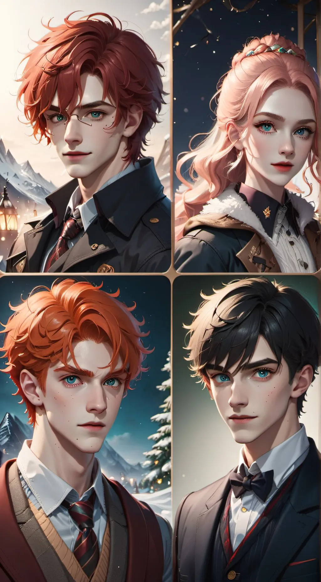 ai character: 🌸🌼🌸🌺🌹 background