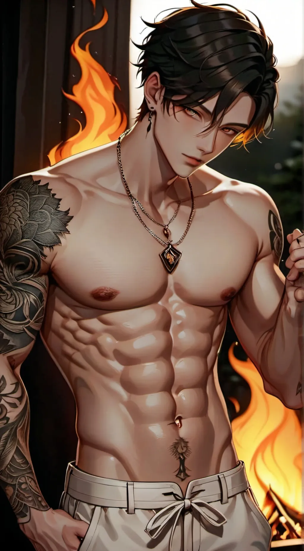 ai character: Onyx background