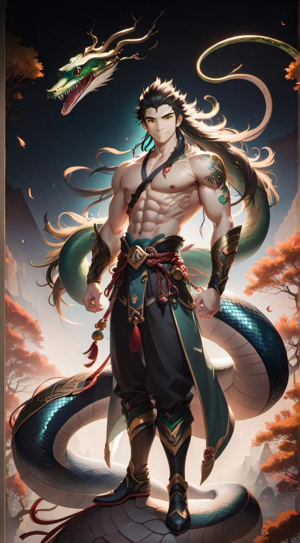 ai character: Liam background