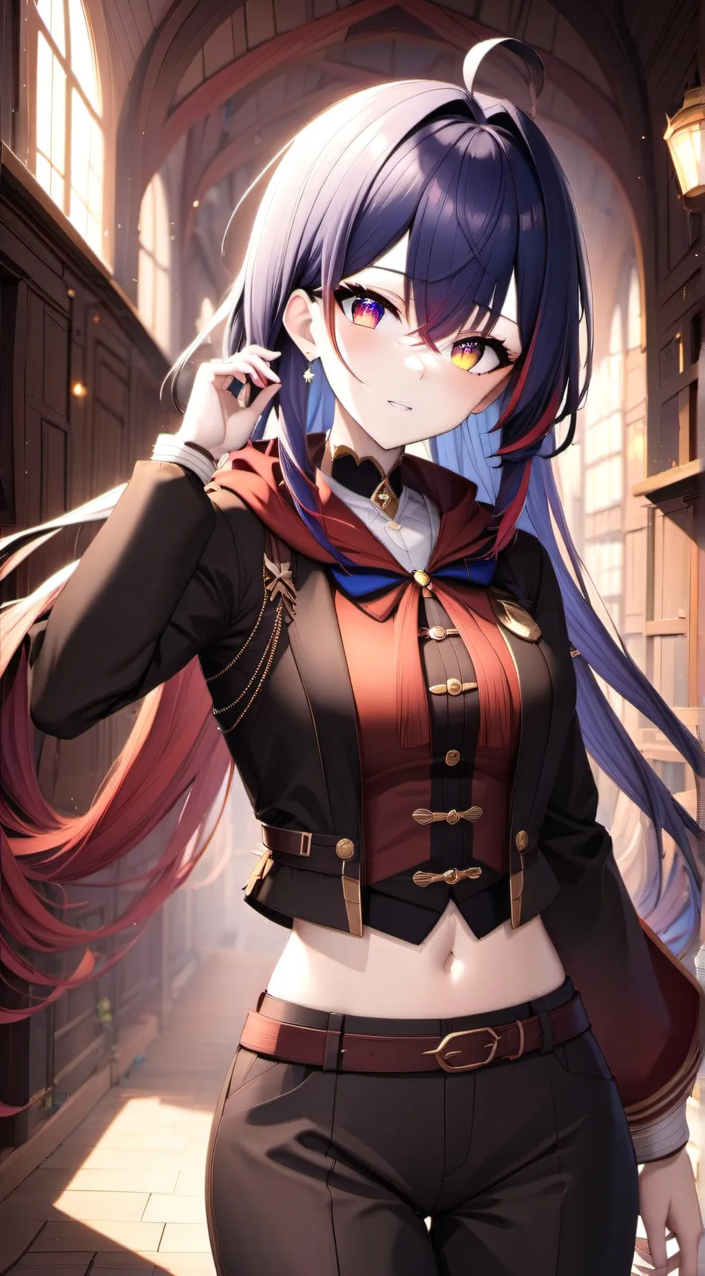 ai character: Aurora Everly background