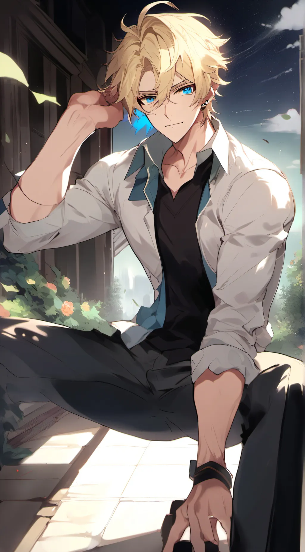 ai character: Asher background