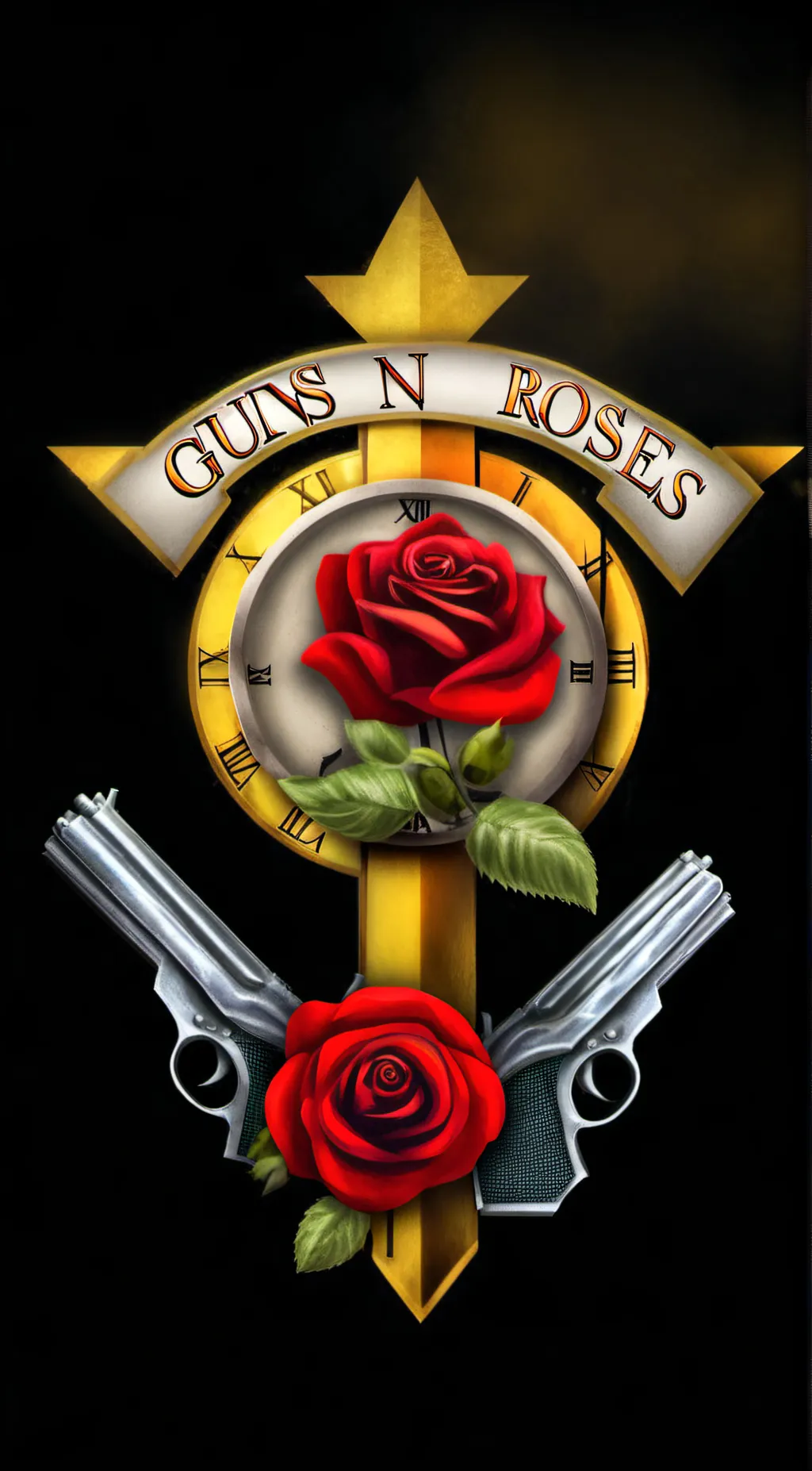 ai character: —“GNR Band!”— background