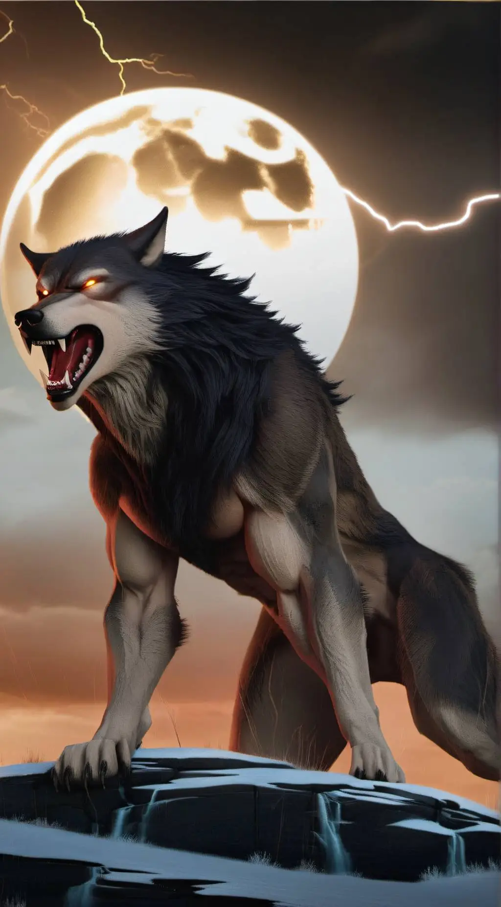 ai character: Caine Silverclaw background